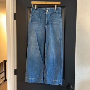 Anthropologie Maeve Colette Cropped Jeans